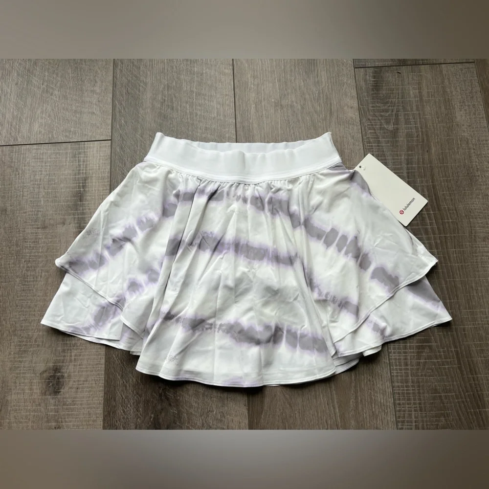 Lululemon Court Rival High-Rise Skirt *Long in Transverse Lilac Multi
